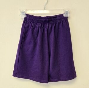 BCG Drawstring Short Purple S (8)
